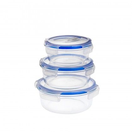 Caixa Hermtica Vidro Colibri Redonda 600ml 14.5X7cm