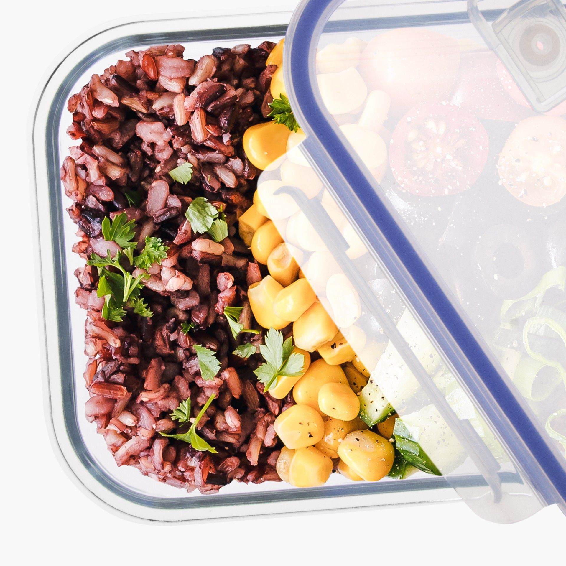 Caixa Hermética Vidro Colibri Retangular 350ml 15X11X6cm