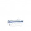 Caixa Hermtica Vidro Colibri Retangular 350ml 15X11X6cm