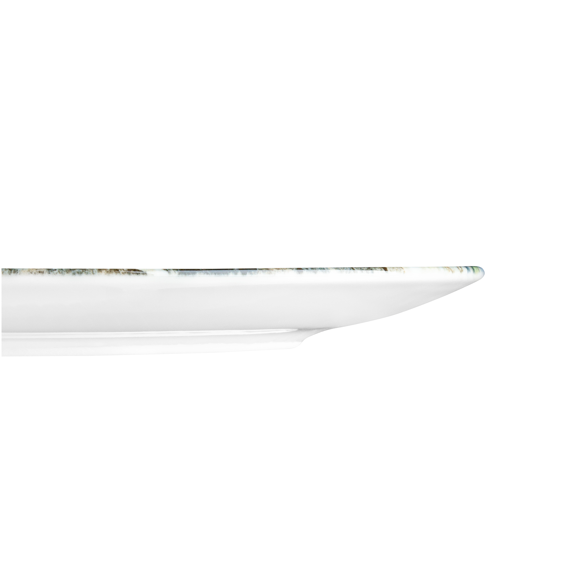 Prato Porcelana Catay Raso Azul 25cm