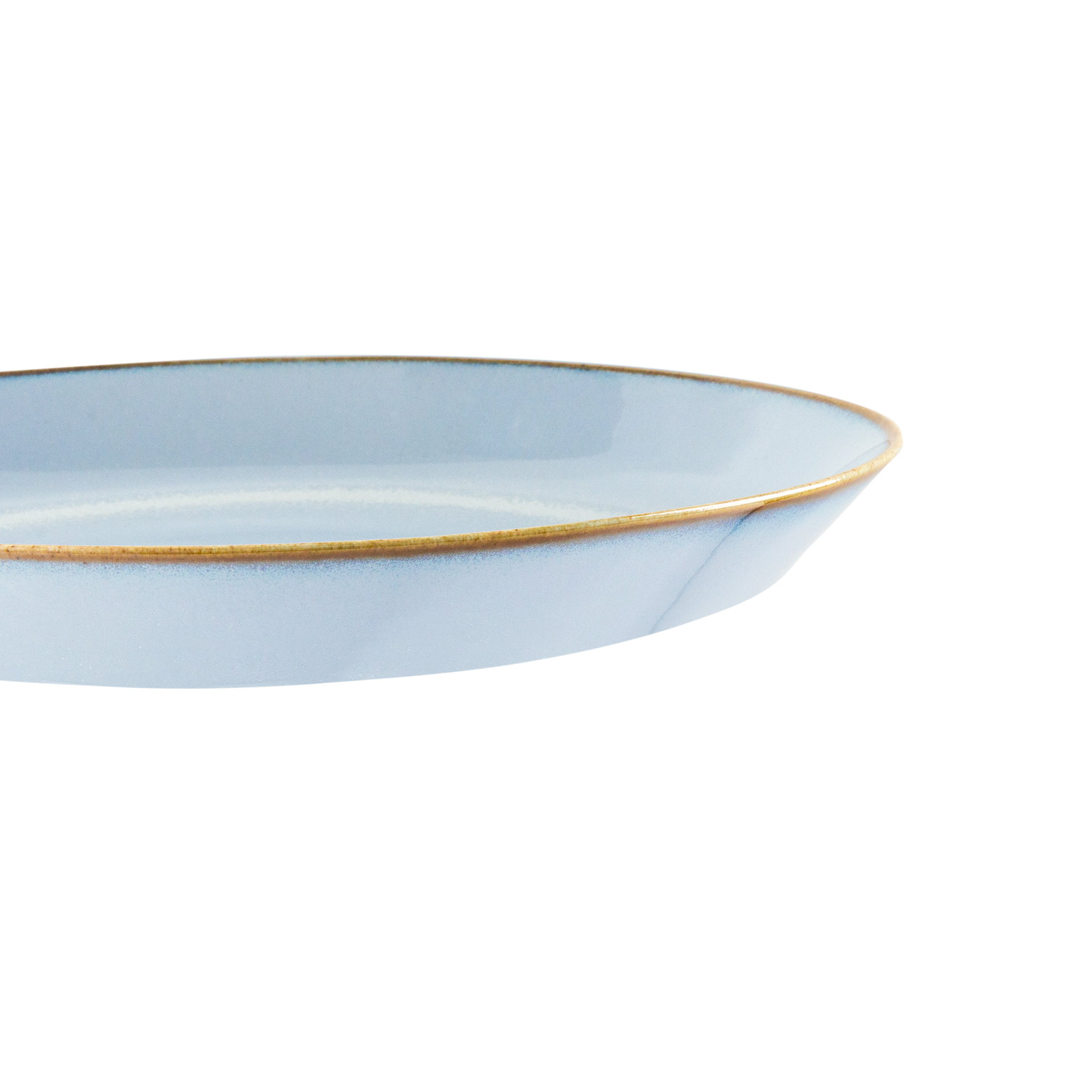 Prato Porcelana Duomo Azurro Fundo Azul 23cm