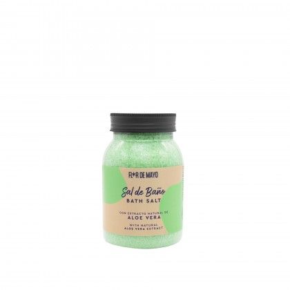 Frasco Sais Banho Aloe Vera 650gr Frasco Sais Banho Aloe Vera 650gr