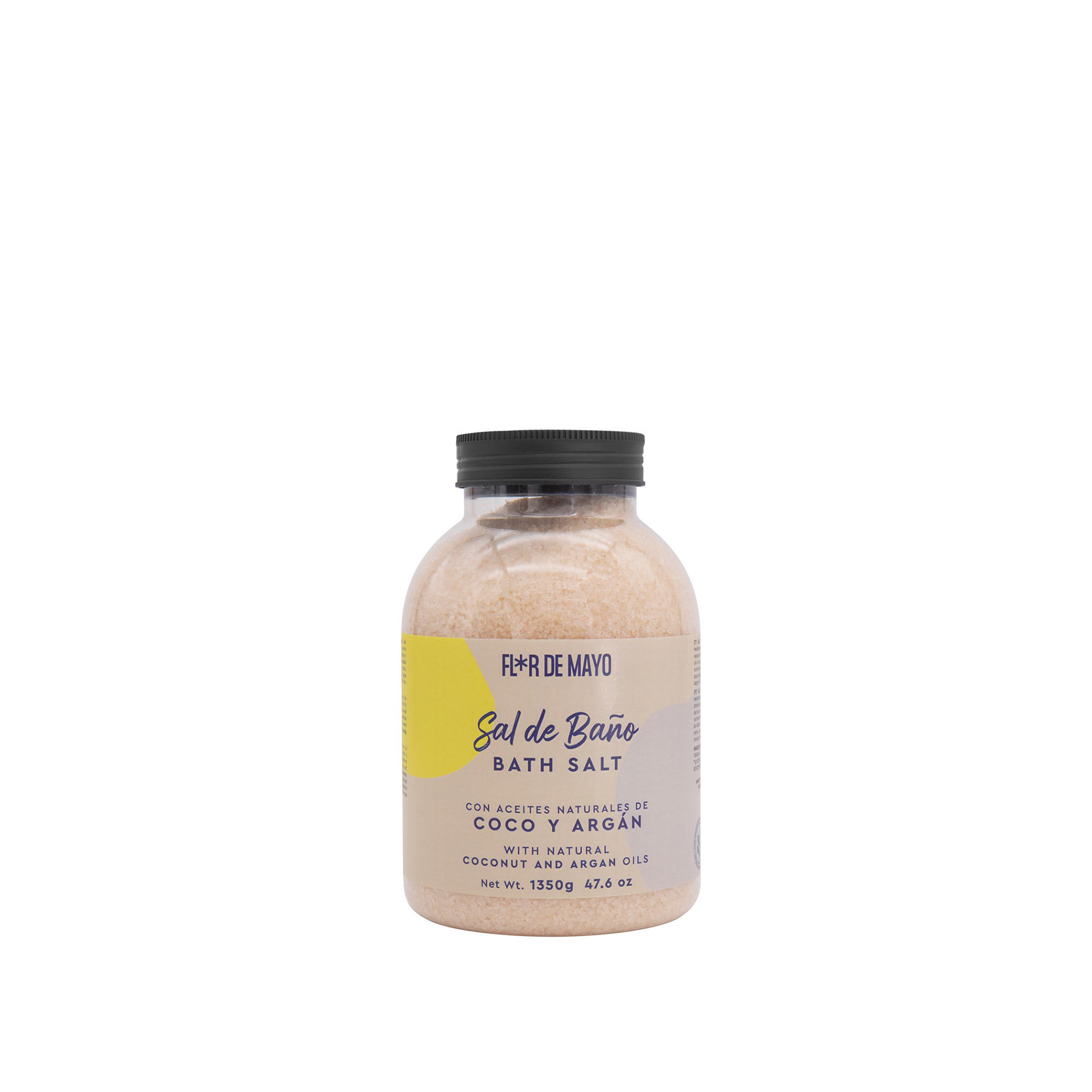 Frasco Sais Banho Argan Coco 1350gr