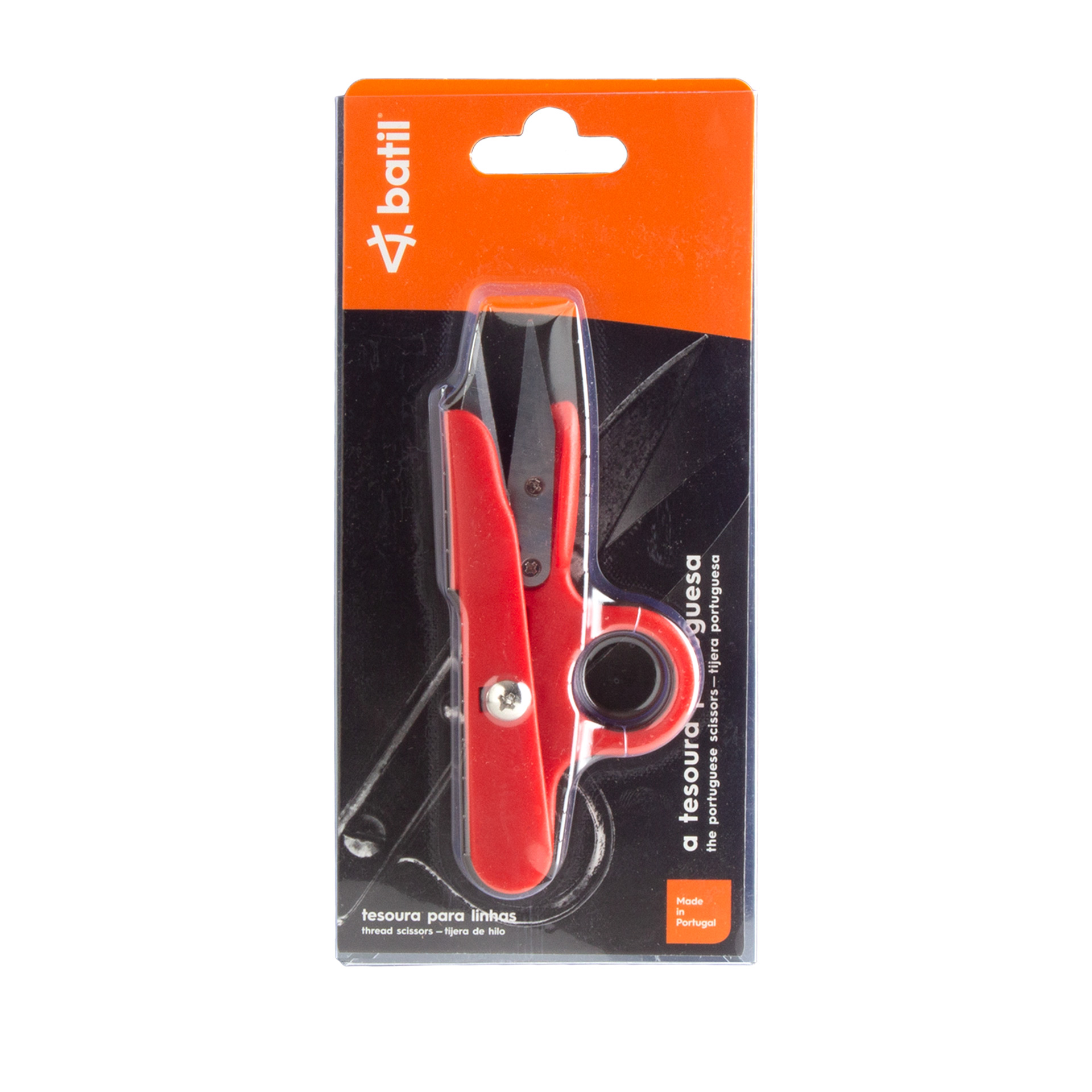 Tesoura Remate Asa Plástica Batil 12cm