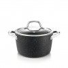 Panela com Tampa Vidro President Stone 20cm