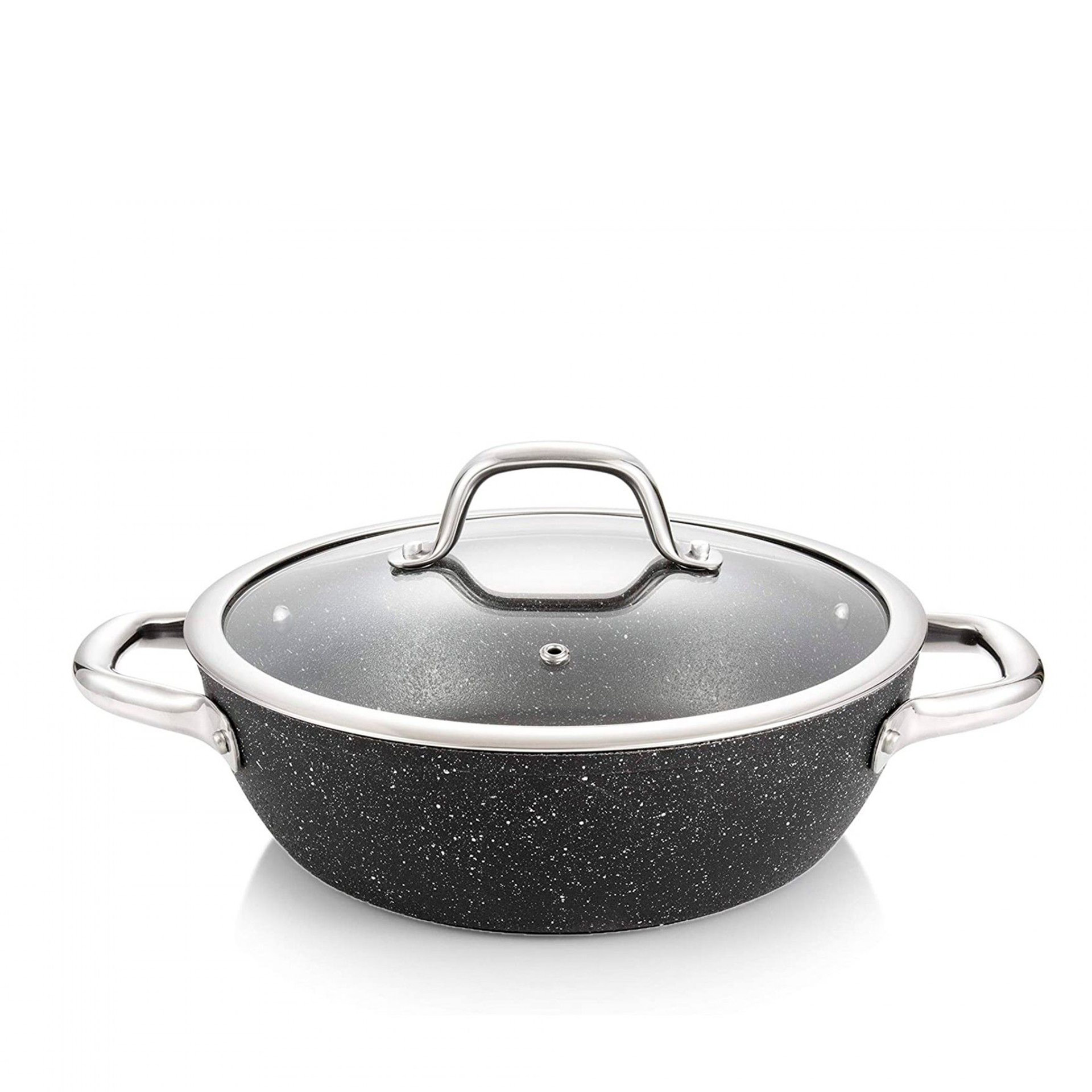 Frigideira President Stone com Tampa 24cm