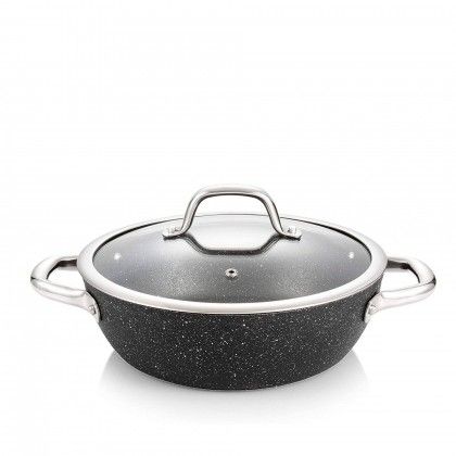 Frigideira President Stone com Tampa 24cm