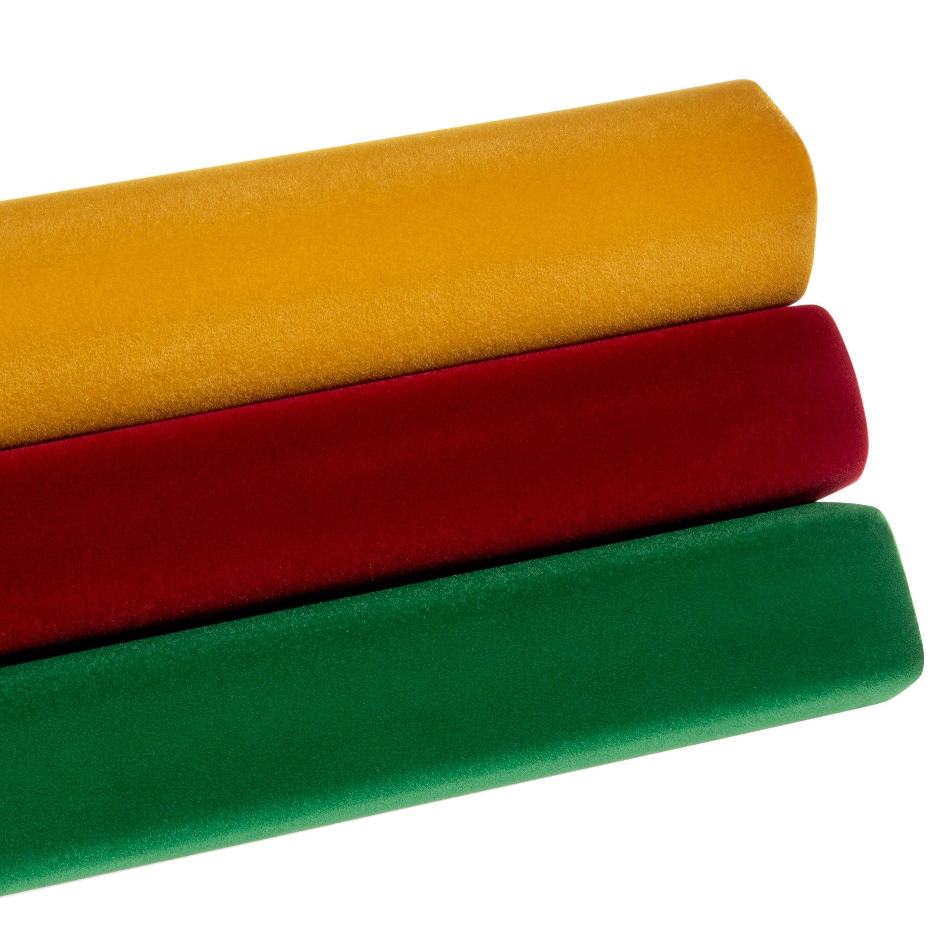 Rolo Veludo Adesivo Sadipal Amarelo Ouro 0.45X1M