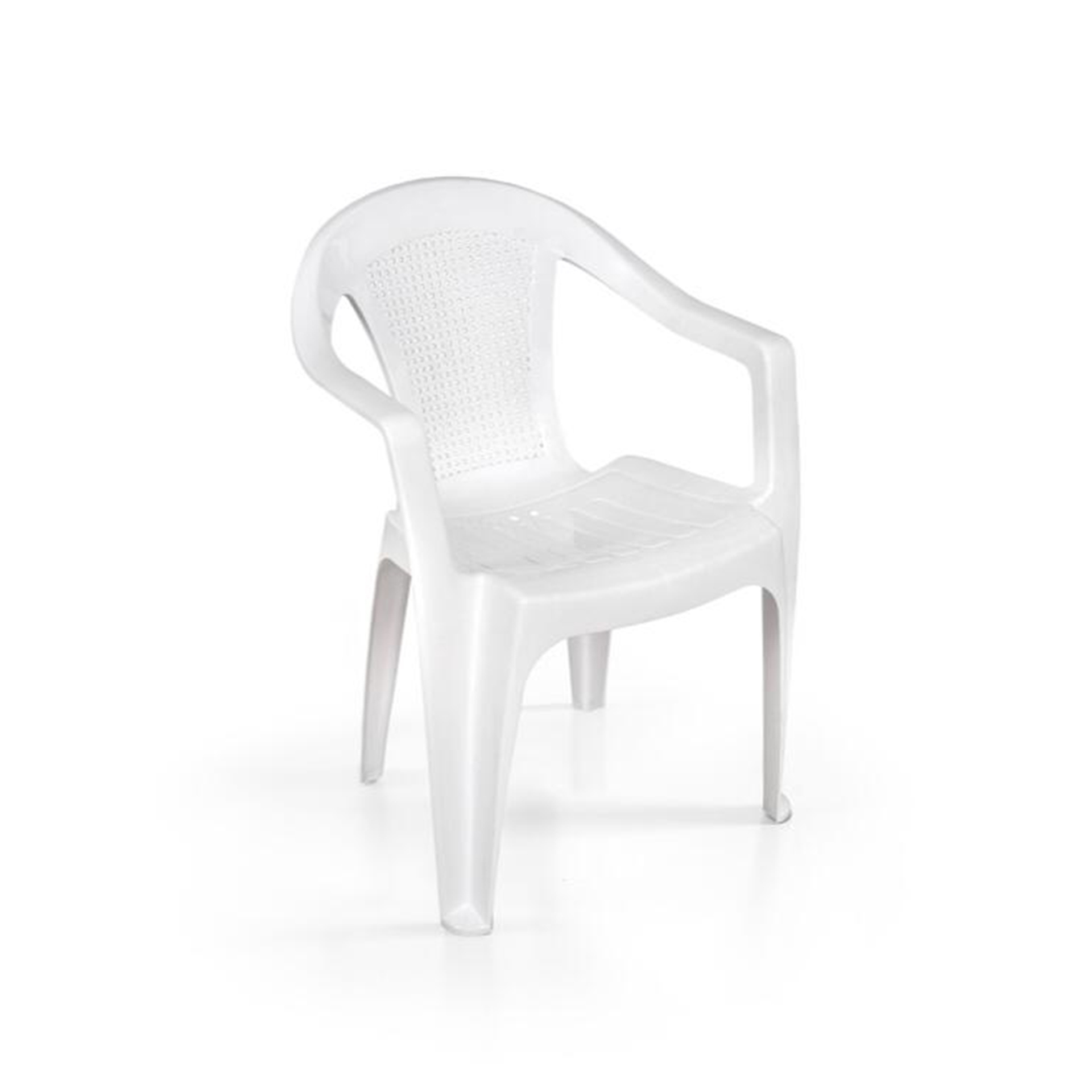 Cadeira Plástica Star Branca 57X57X75cm