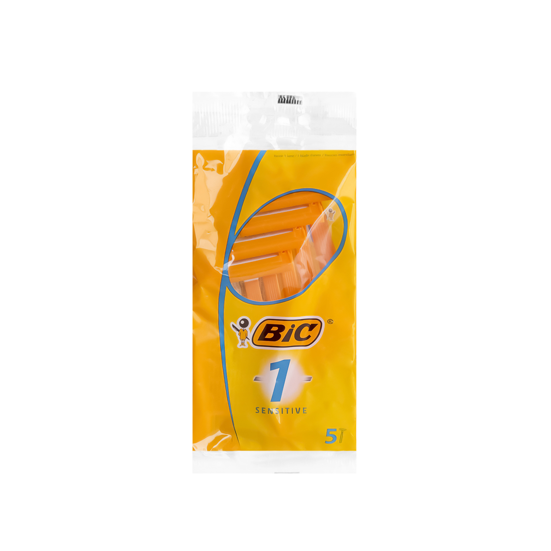 Máquina Descartável Bic Sensitive 1 Men Pack 5