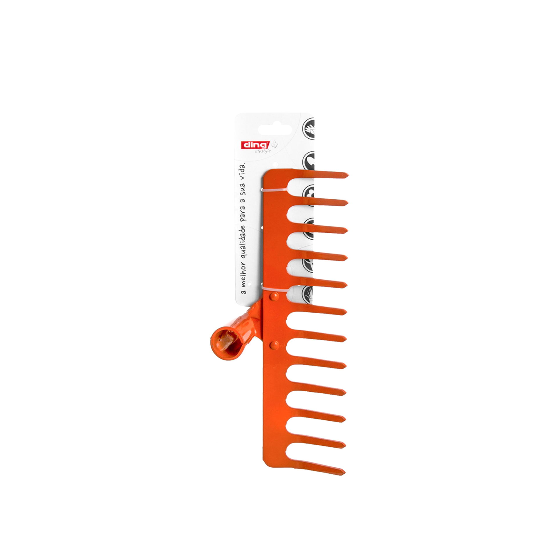 Ancinho Jardim 12 Dentes 32X9cm