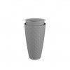 Vaso Havana Tropical Alto �40X70cm 56L Cinza Calc�rio
