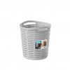 Cesto Multiusos Bamboo com Asas Pastel 20L 32X35cm Cesto Multiusos Bamboo com Asas Pastel 20L 32X35cm