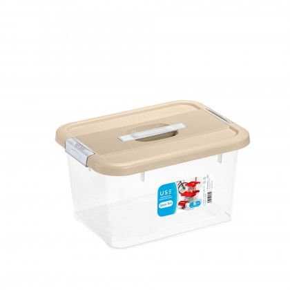 Caixa Arrumos Spacebox Elesand 12L 36X27X20cm Caixa Arrumos Spacebox Elesand 12L 36X27X20cm