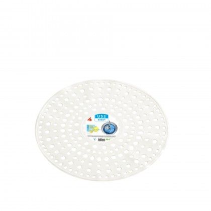 Base Banca Plstico Redondo Branco 33cm
