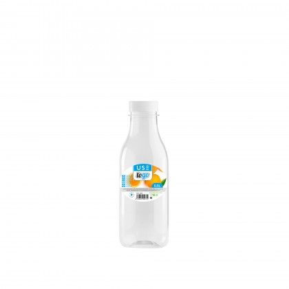 Garrafa Plastica To Go Redondo 500ml 7X18cm