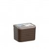 Saleiro Bamboo Sand 14X10X10cm