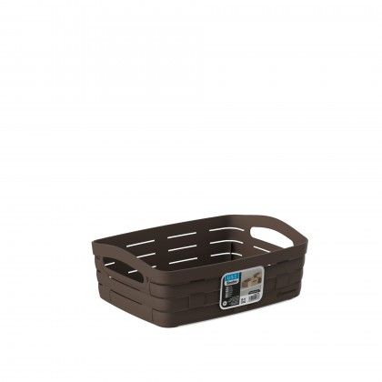 Cesto Multiusos Bamboo Sand 26X21X10cm