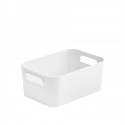 Caixa Organizadora Lua Branco 3.6L 25X17X11cm
