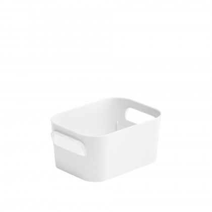 Caixa Organizadora Lua Branco 1.5L 18X12.5X8.5cm