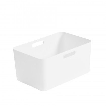Caixa Organizadora Lua Branca 15.2L 38X26X18cm