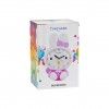 Despertador Anal�gico Infantil Coelho Pl�stico Rosa 14.5X11.5X18.5cm