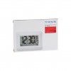 Relgio Parede Timemark Ttil Vidro Branco 24X17X2cm