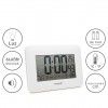 Relgio Parede Timemark Ttil Vidro Branco 24X17X2cm