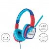 Auriculares Kooltech Infantil Plstico Azul 17X19X8cm