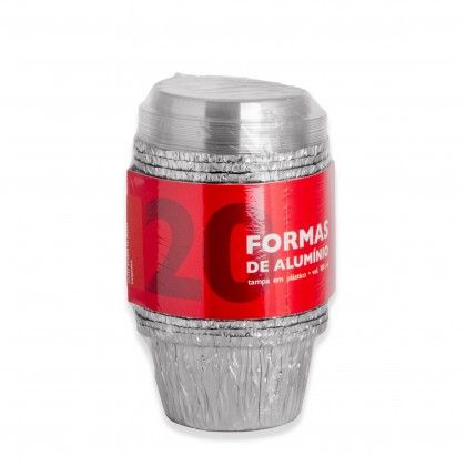 ROUND EXPRESS FORMA ALUMNIO 100ML 7.9X3.6CM 0113