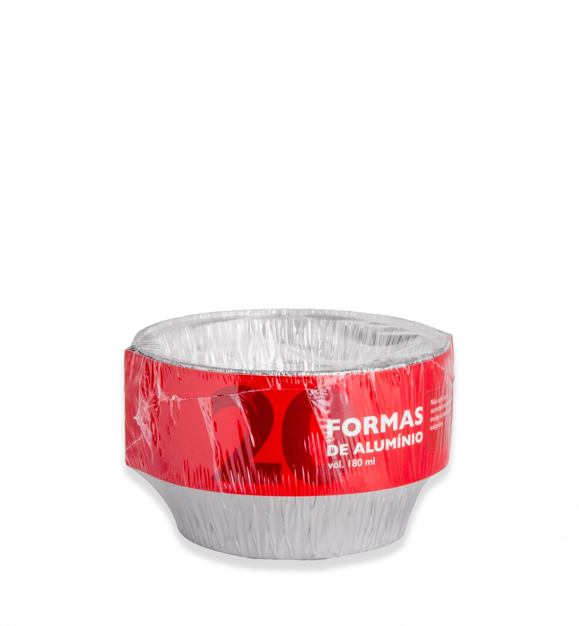 FORMATIC FORMA ALUMÍNIO 180ML Ø10.7X3CM 0220 PACK 20