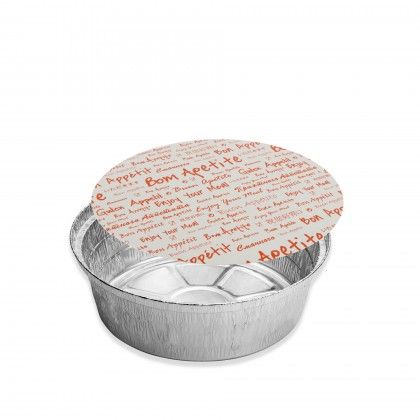 Forma Aluminio Redonda 780ml EM08 42µm Pack 100 Forma Aluminio Redonda 780ml EM08 42µm Pack 100