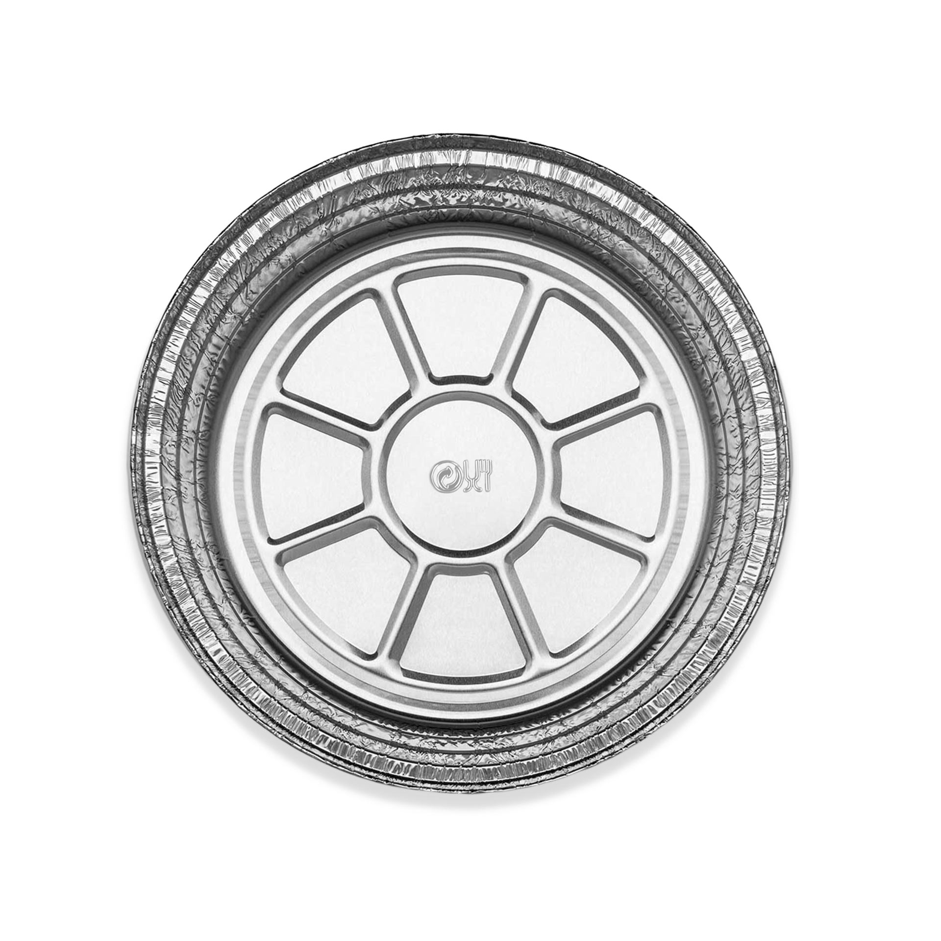 Forma Aluminio Redonda 780ml EM08 42µm Pack 100