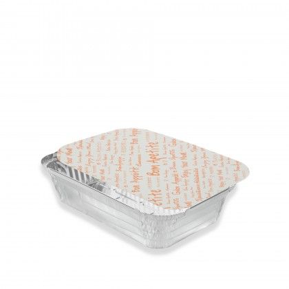 Forma Aluminio Retangular 450ml EM09 45m Pack 100