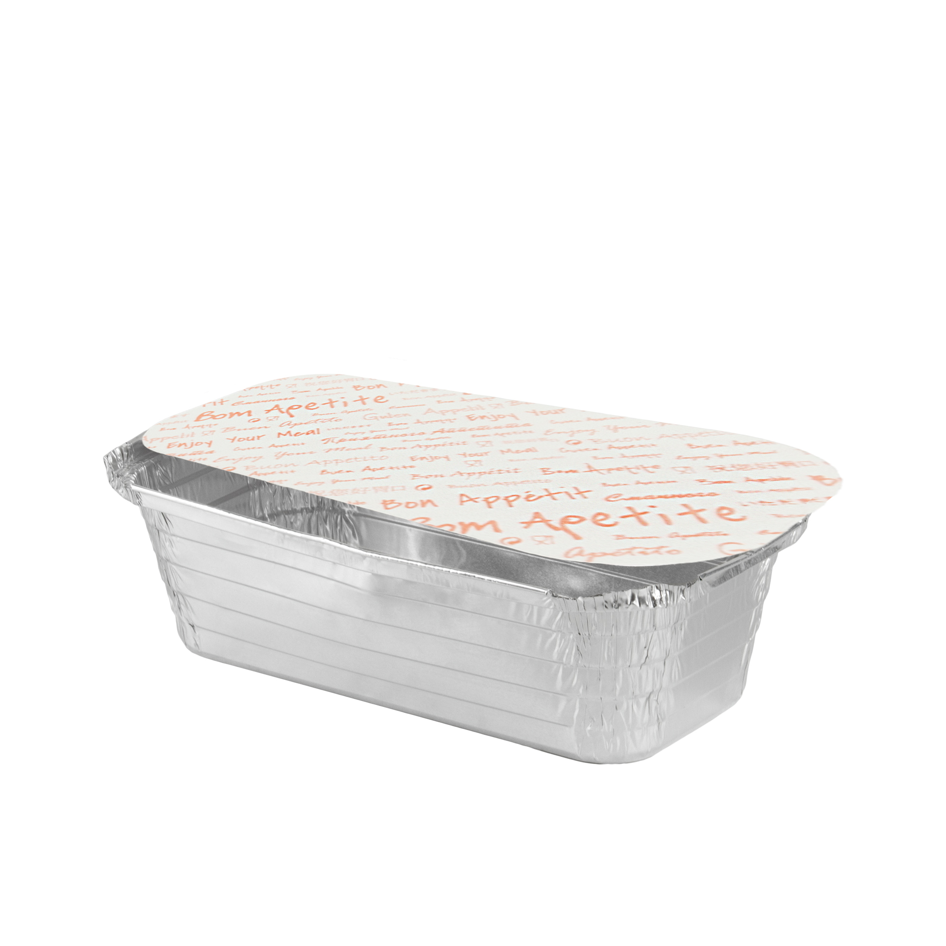 Forma Aluminio Retangular 1400ml EM14 60µm Pack 100