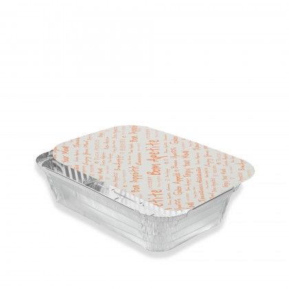 Forma Aluminio Retangular 650ml EM12A 45m Pack 100