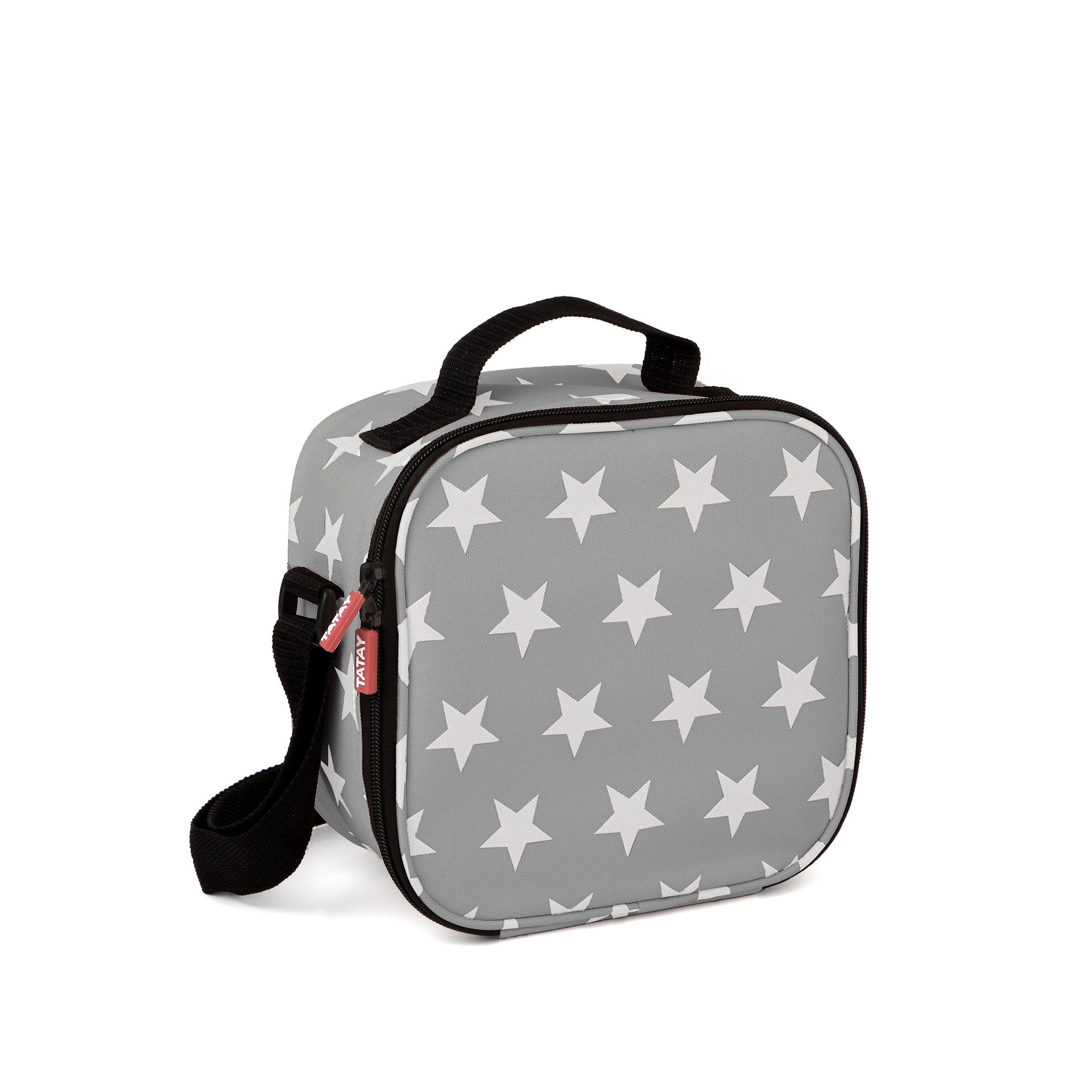 Kit Bolsa Térmica + 4 Caixas Urban Food Cinza 2X0.2L+2X0.5L