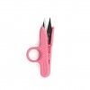 Tesoura Rematar Rosa Pastel