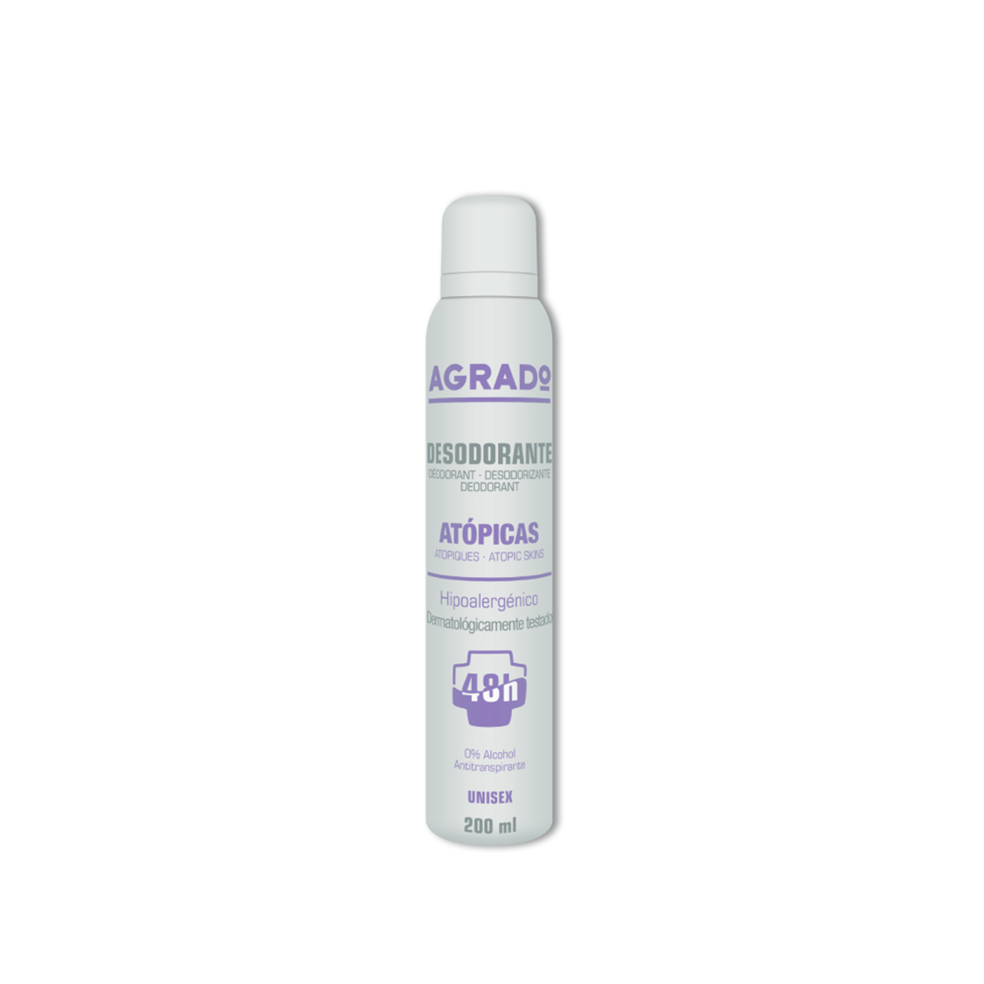 Desodorizante Spray Agrado Peles Atópicas 270cc