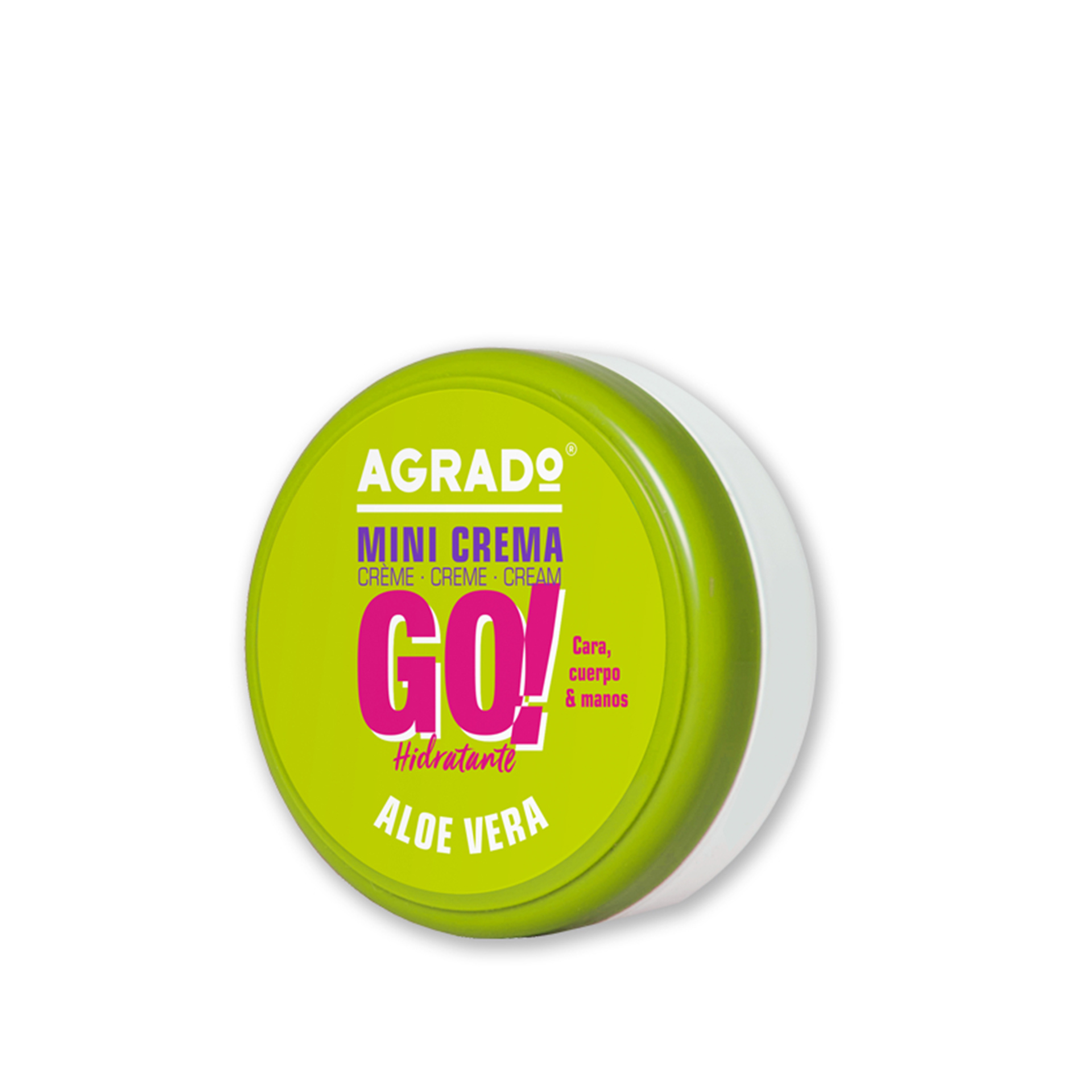 Creme Hidratante Agrado Mini Go! 50ml Aloe Vera