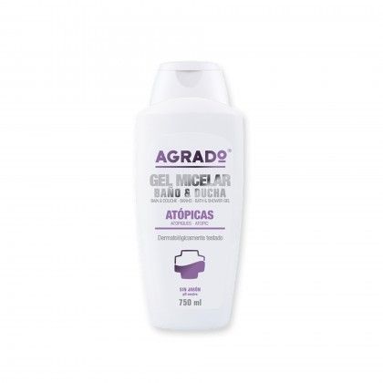 Gel Banho Agrado 750ml Micelar Peles Atpicas