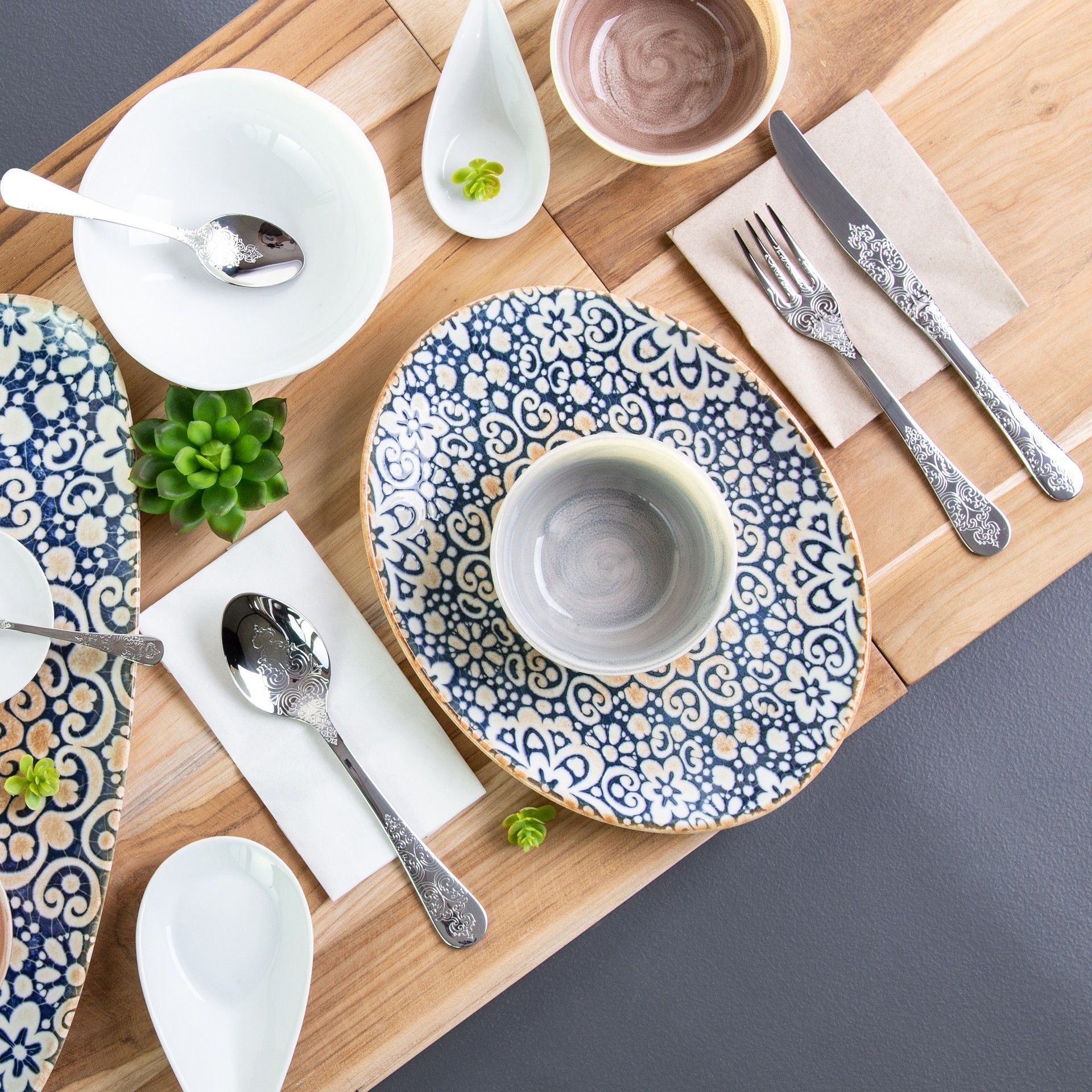 Garfo Inox Antique Sobremesa 2.5mm