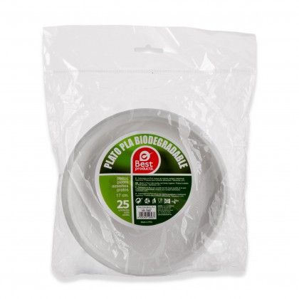 PRATO BIODEGRADVEL CLPA 17CM