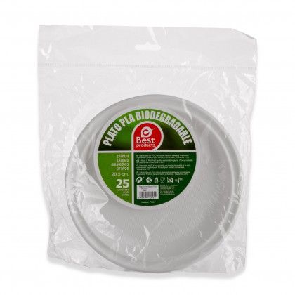 PRATO BIODEGRADVEL CLPA 20.5CM