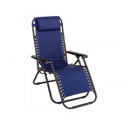 Cadeira Extensvel Azul 95X65X106CM