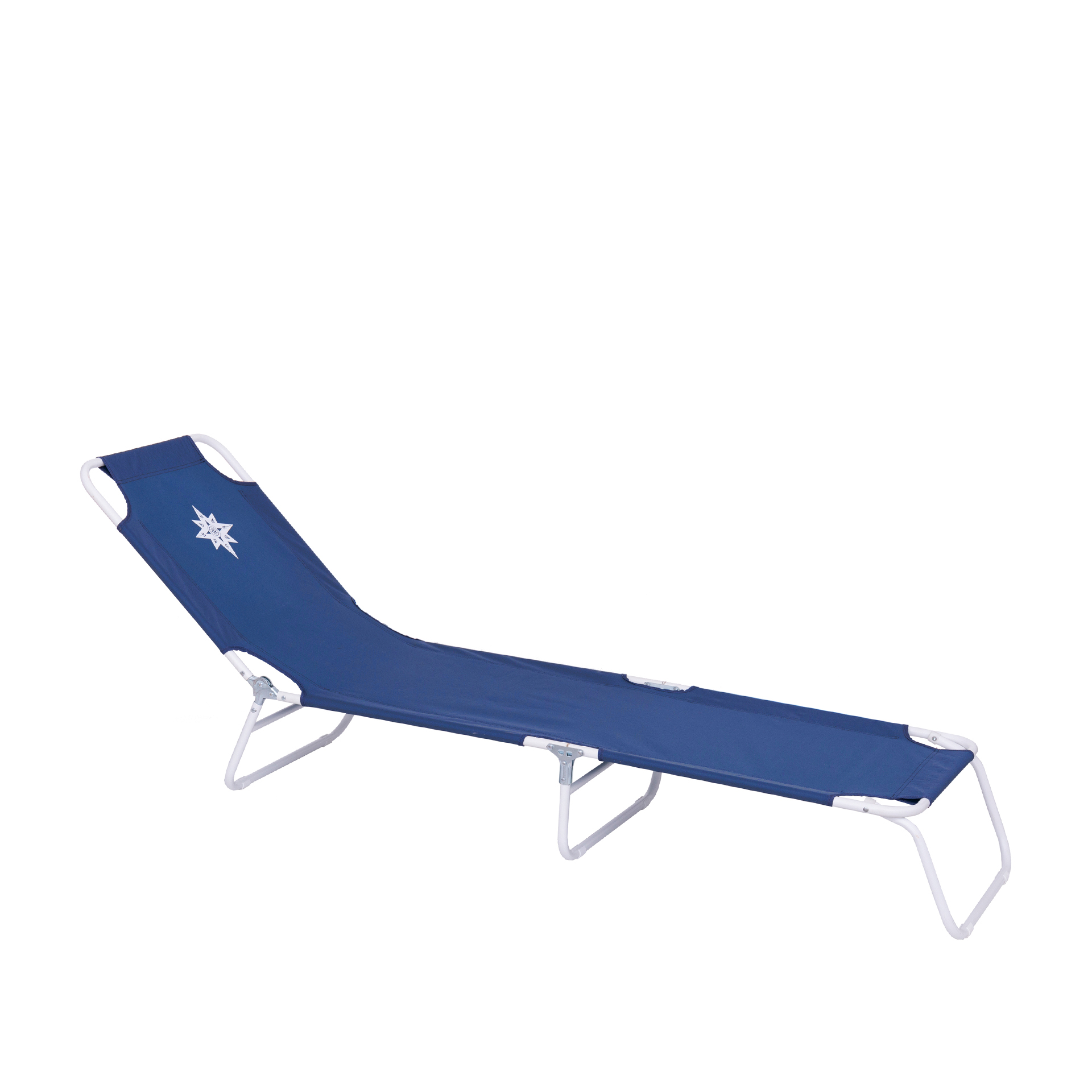 Espreguiçadeira Dobrável Riscas 186X53X24CM