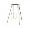 Baloio 1 Assento Metal Cinzento 137X142X182cm