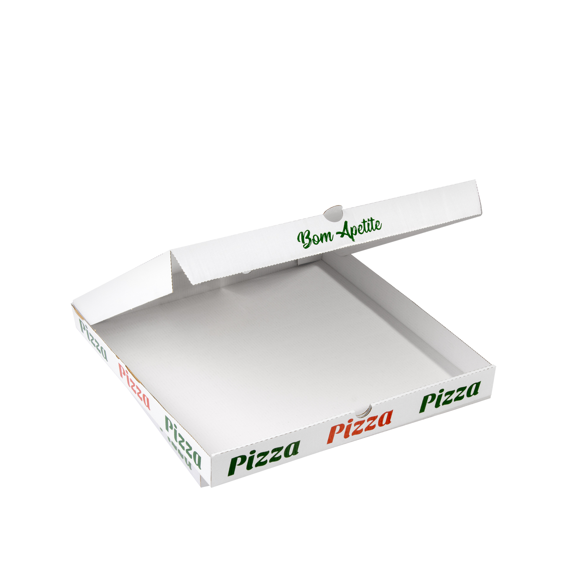 Caixa Cartão Pizza Micro 36X36X4.5cm Pack 100