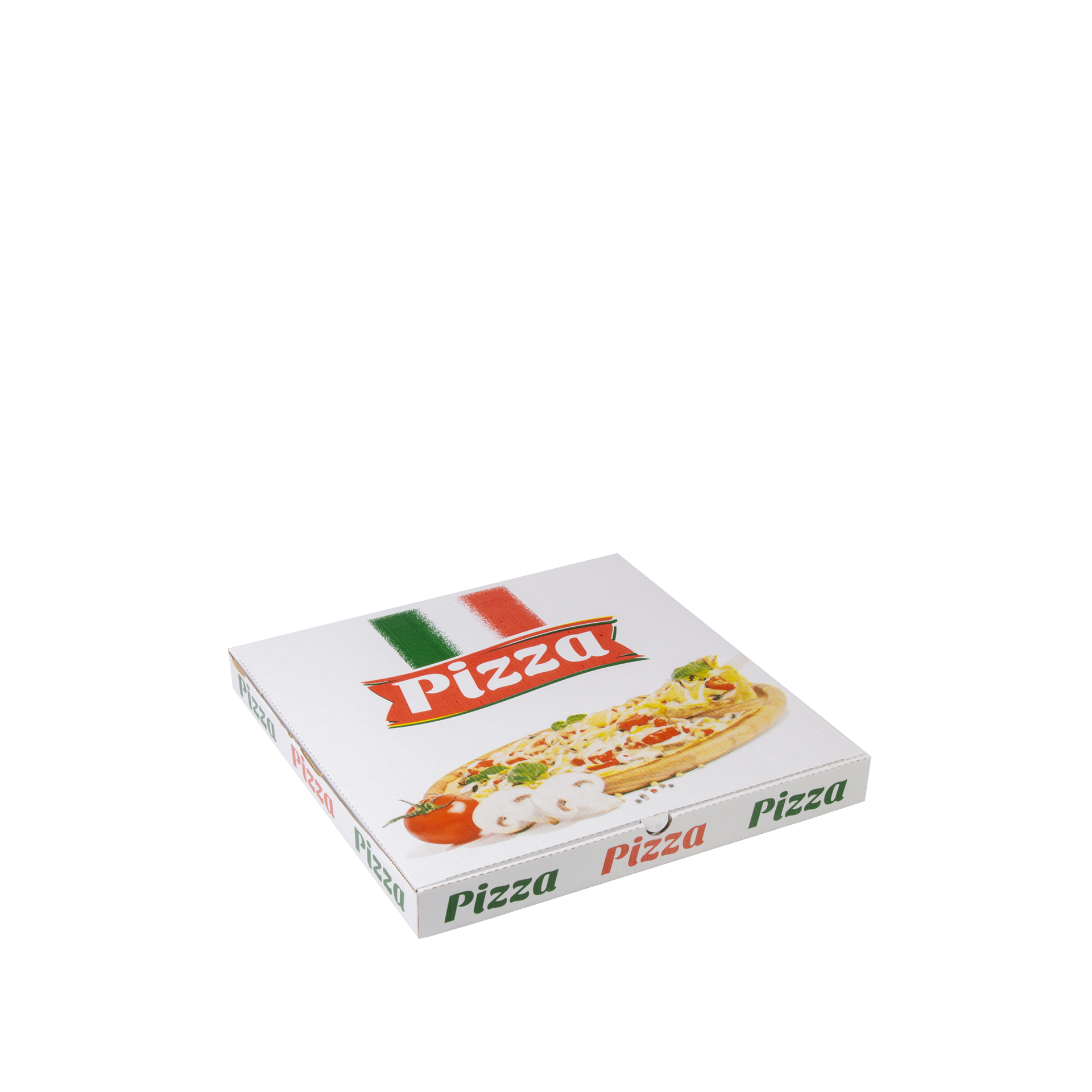 Caixa Cartão Pizza Micro 29X29X4.5cm Pack 100