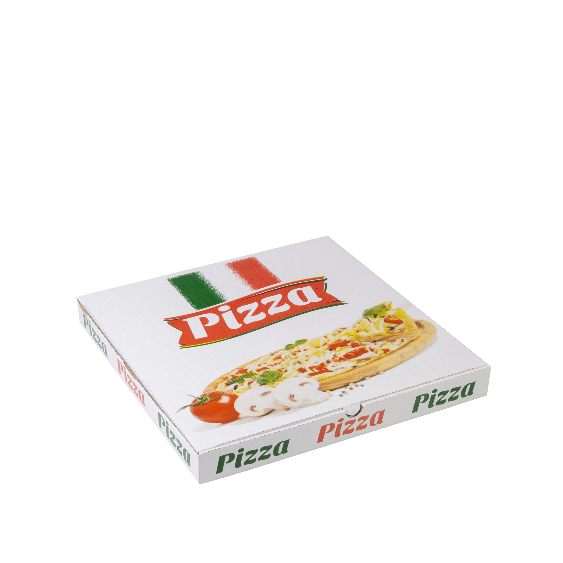 Caixa Cartão Pizza Micro 36X36X4.5cm Pack 100
